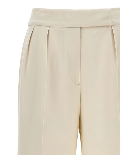 Kiton Natural Loose Leg Pants