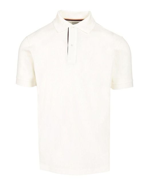 Paul Smith White Polo Shirt for men