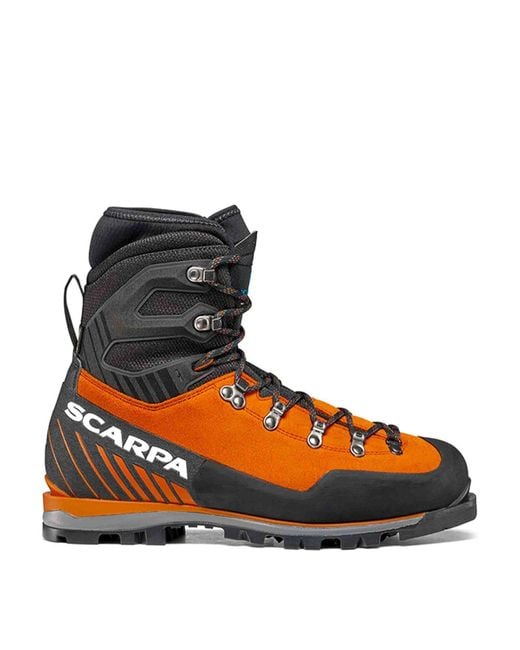 SCARPA Orange Logo Sneakers for men
