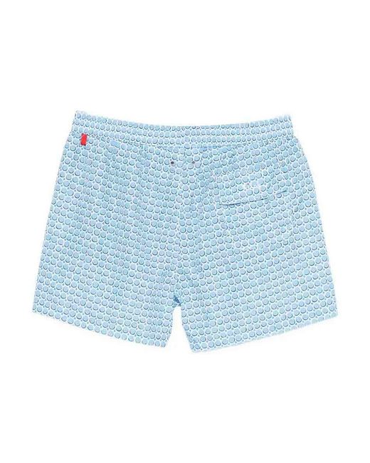 Kiton Blue Swimsuit for men