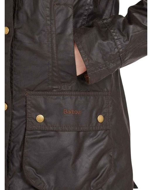 Barbour Black Beadnell Wax Jacket