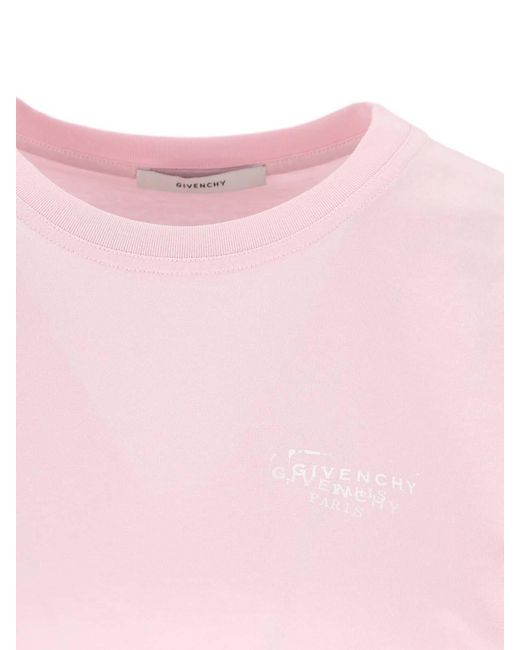 Givenchy Pink Regular Tshirt