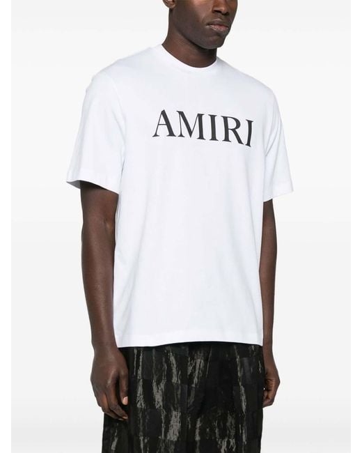 Amiri White Core Logo T-Shirt for men