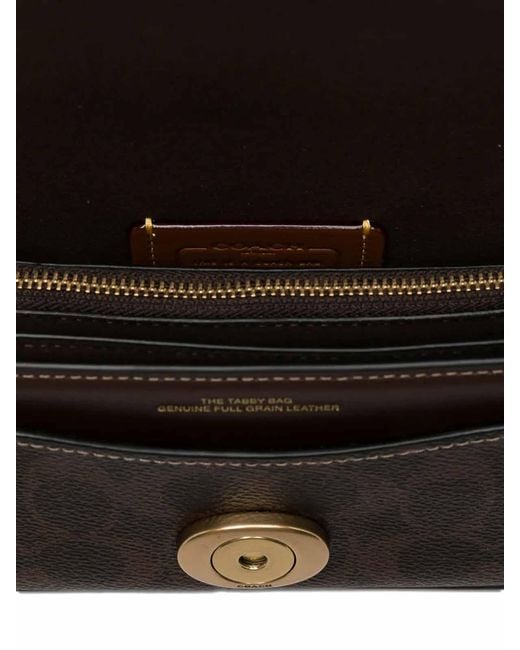 COACH Gray Tabby 20 Shoulder Bag