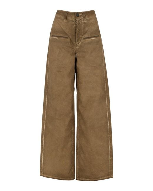 Uma Wang Natural Pantalone Ball