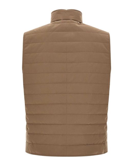 Brunello Cucinelli Brown Waistcoats for men