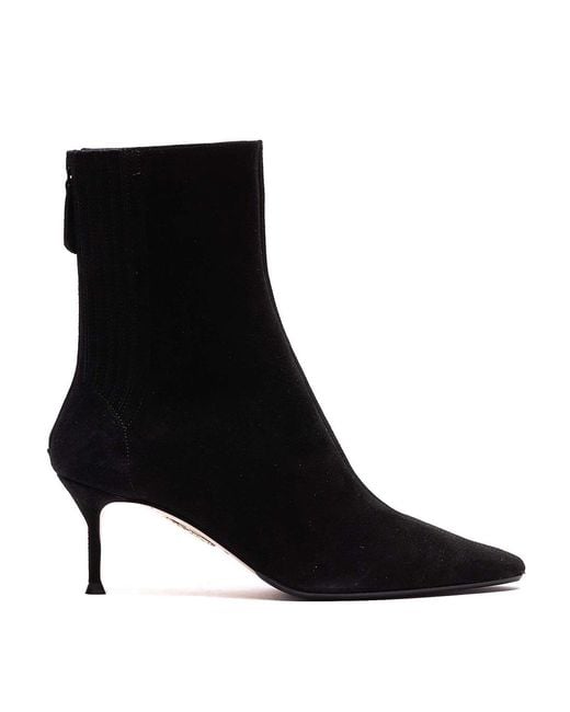 Aquazzura Black Saint Honore' Pump Boots