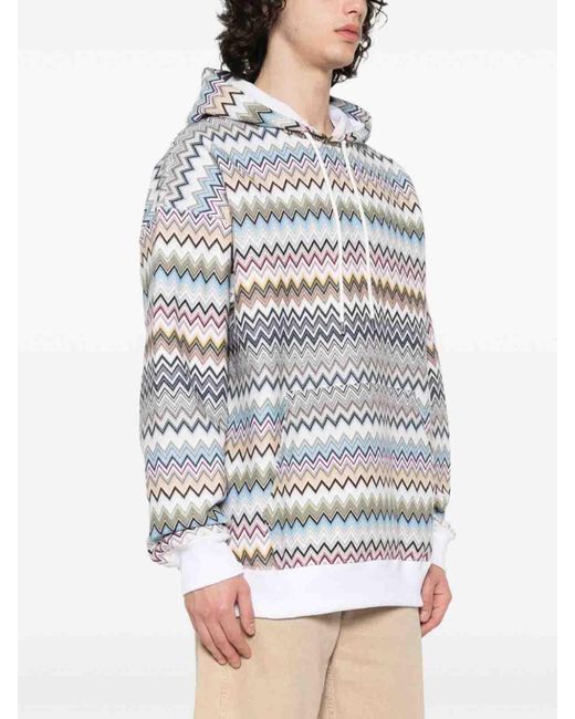 Missoni Gray Multicolored Sweatshirt for men