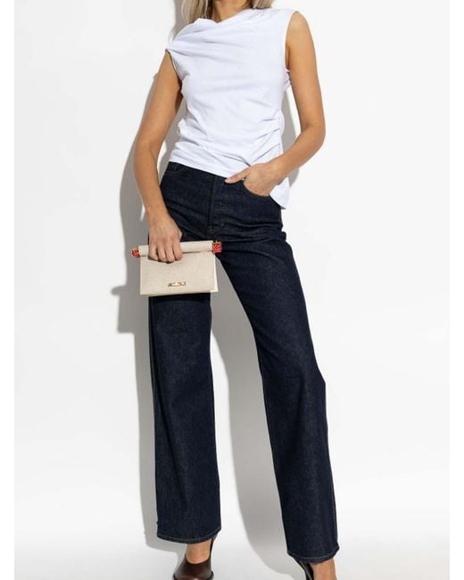 Dries Van Noten Blue Top Henray