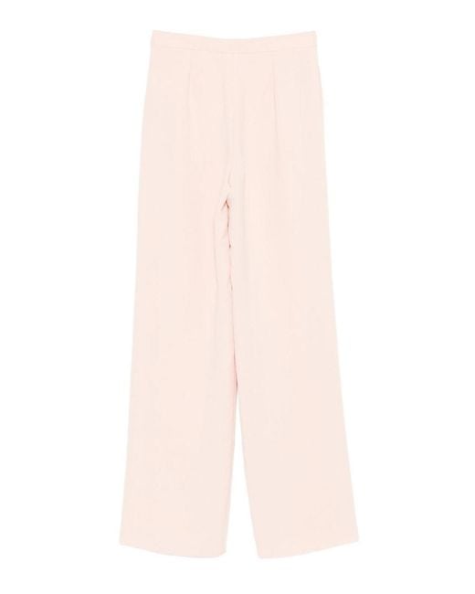 Emporio Armani Pink Elasticated Trousers