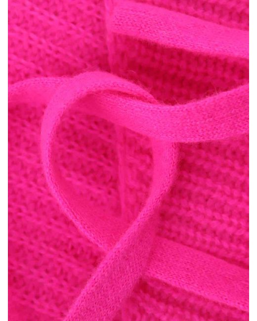 MSGM Pink Asymetric Pull