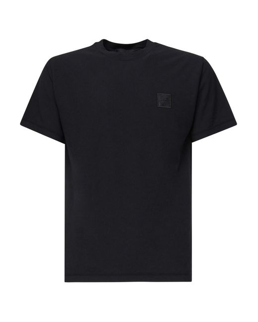 Stone Island Black Ghost Cotton T-Shirt for men