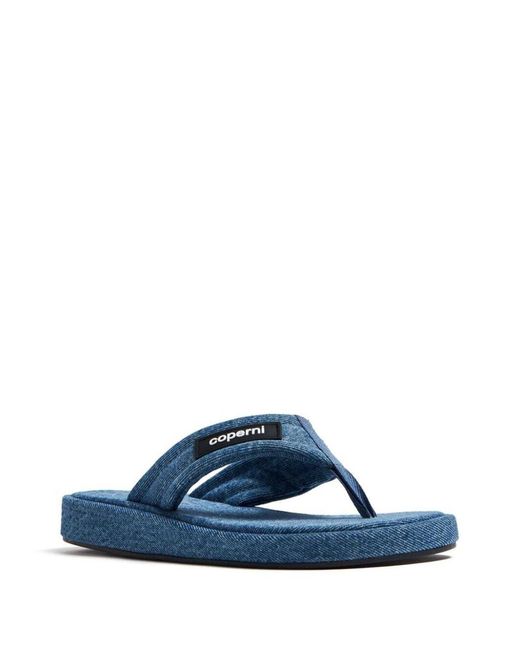 Coperni Blue Lace-Up