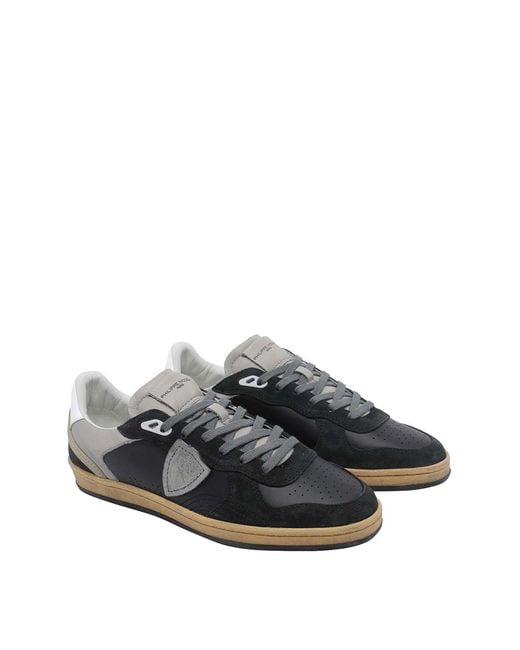 Philippe Model Black Pgal Sneakers for men