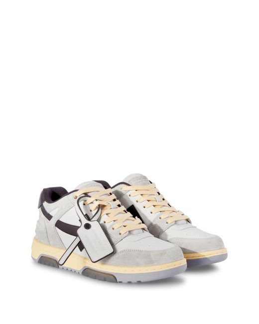 Off-White c/o Virgil Abloh White Out Of Office Colour-block Sneakers for men