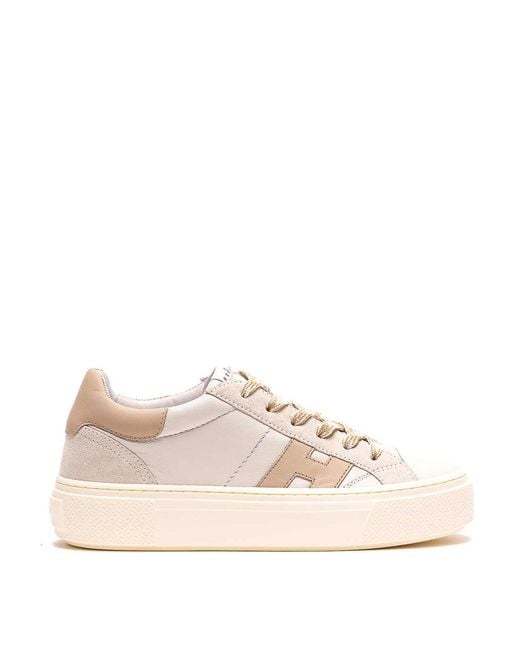 Hogan Pink Crosswind Sneakers