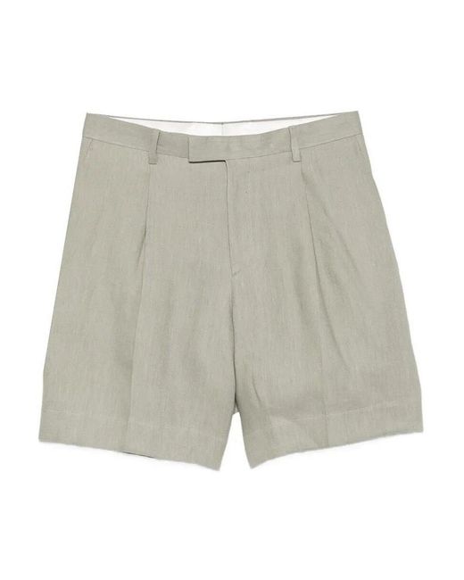 Lardini Gray Bermuda Shorts for men