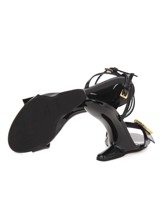 N°21 Black Ghost Heel Sandal