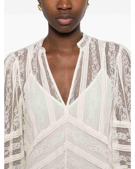 Twinset White Short Dress