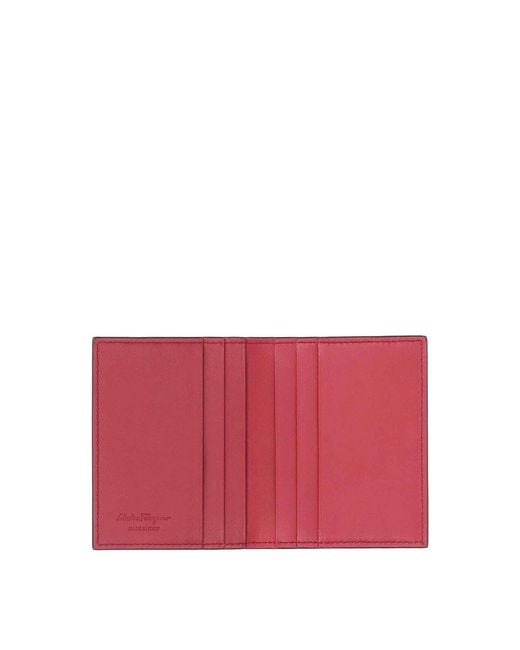 Ferragamo Black Bi-Fold Wallet for men