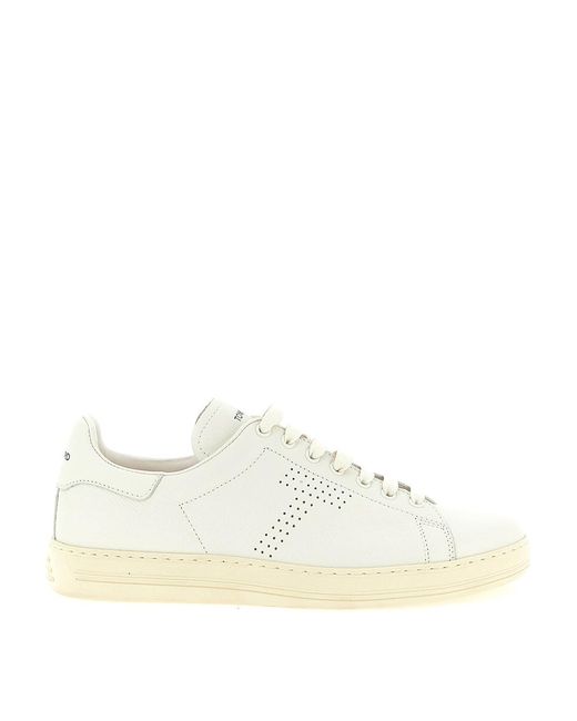 Tom Ford White Warwick Sneakers for men