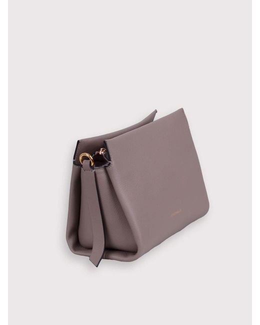 Coccinelle Purple Boheme Shoulder Bag