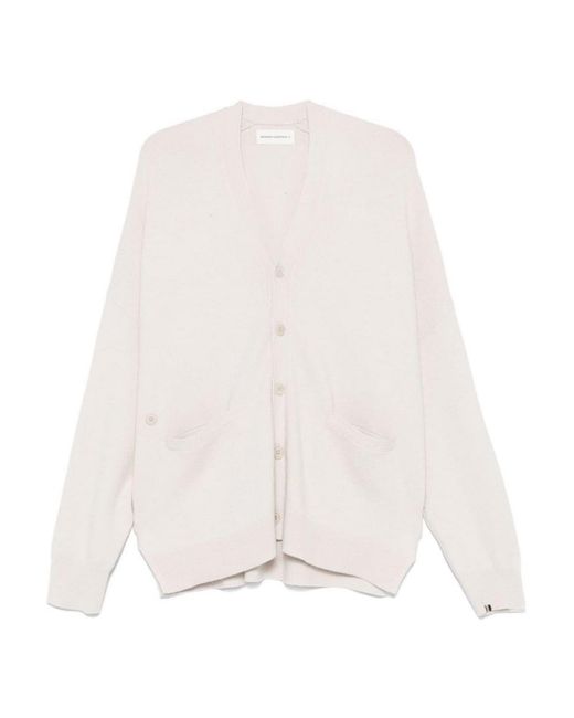 Extreme Cashmere White Tokyo Cashmere Cardigan