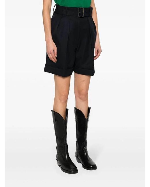Golden Goose Deluxe Brand Black Bermuda