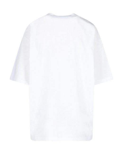 Marni White T-Shirt Logo