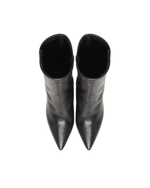 Stuart Weitzman Black Boots Calfskin