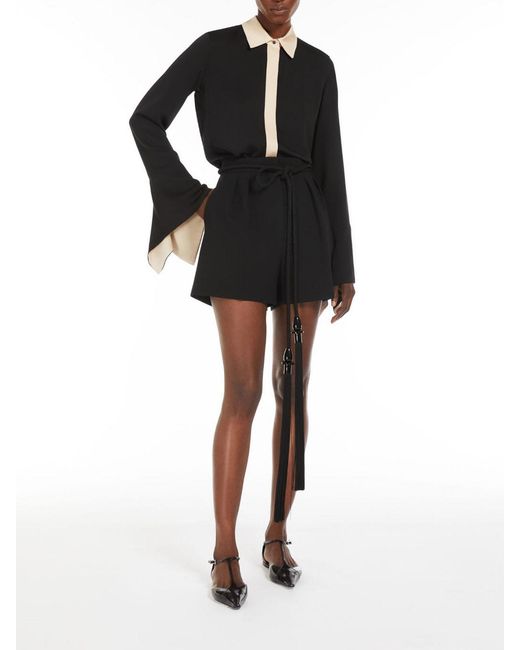 Max Mara Black Short
