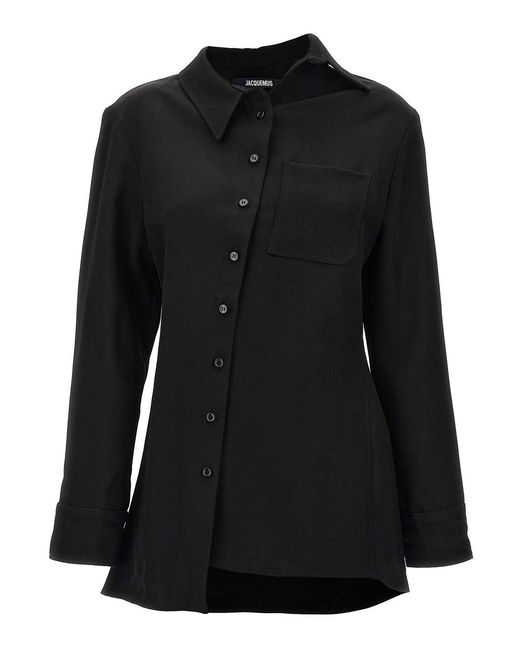 Jacquemus Black La Chemise Pablo Shirt