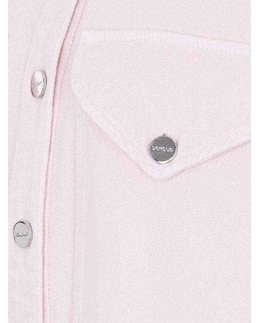 Dondup Pink Denim Shirt