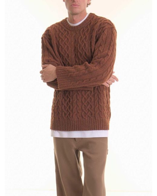 Moschino Brown Sweater for men