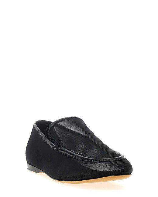 Khaite Black Loafers