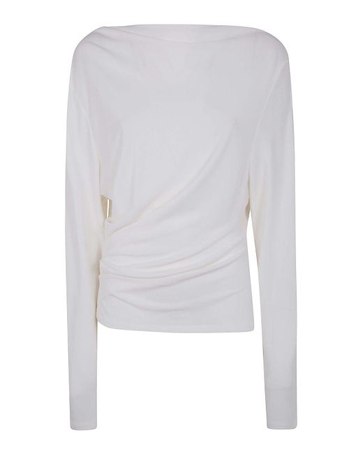 Jacquemus White Le Haut Croisiere Top