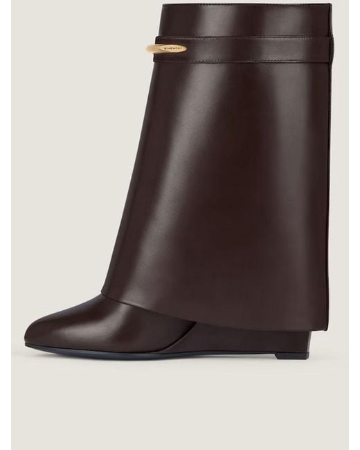 Givenchy Brown Heel Ankle Boot 95Mm