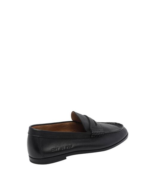 Common Projects Black Soft Leather Loafers for men