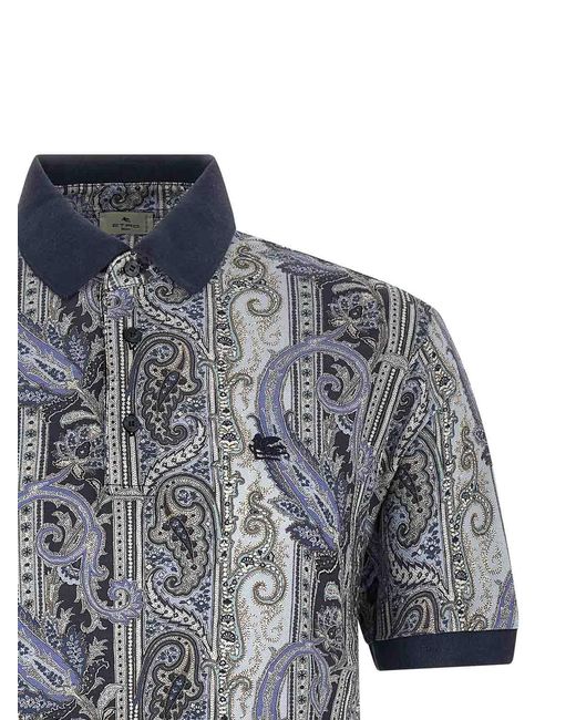 Polo di Etro in Gray da Uomo