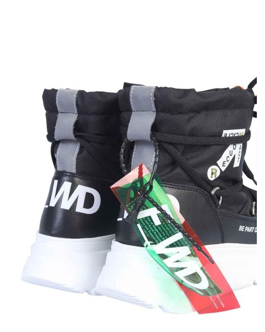 FWRD Blue Nylon Boot