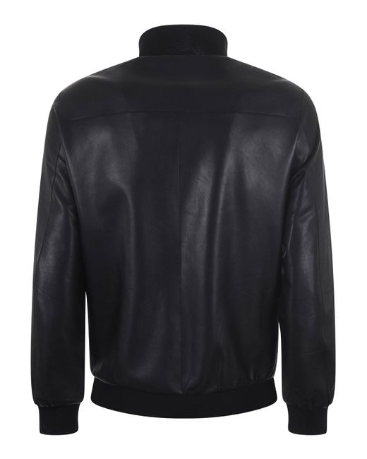 THE JACK AND JACKIE LEATHERS Black The Jack Leathers Jacket for men