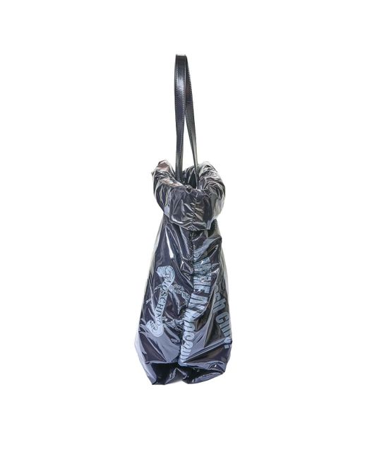 Borsa Trash Chic di Moschino in Blue