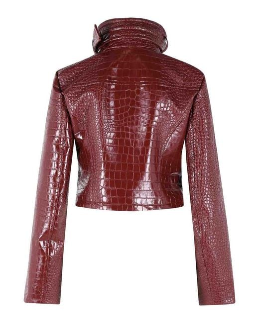 Sportmax Red Sultan Crop Jacket