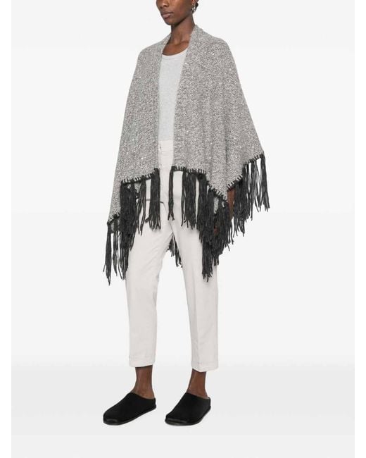 Peserico Gray Cape