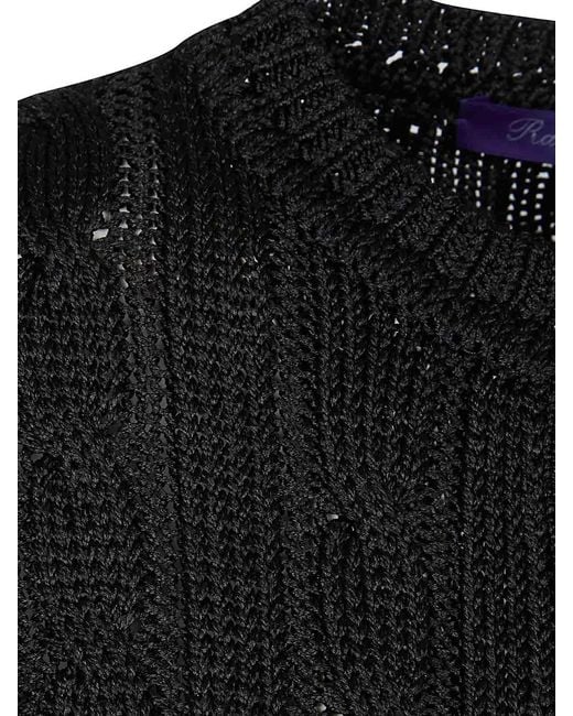 Polo Ralph Lauren Black Crp Cbl Crd-Long Sleeve-Cardigan