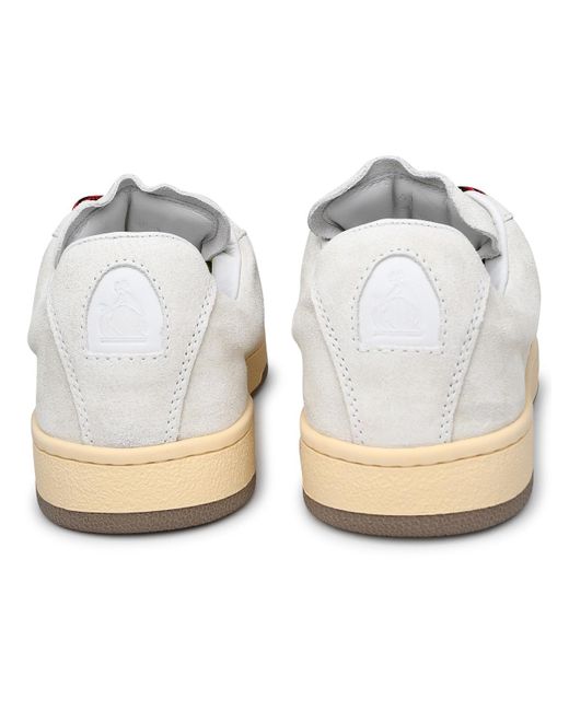 Lanvin Pink Lite Curb Leather Sneakers for men