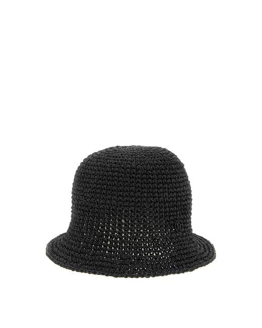 Maison Michel Black Pablo Hat