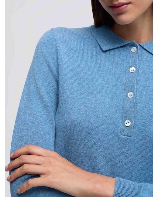 Aspesi Blue Polo Shirt