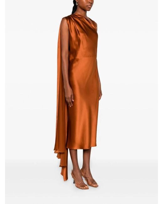 Max Mara Orange Dress 'Edolo'