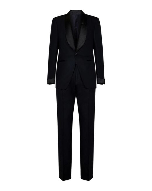 Tom Ford Black Formal Suit for men